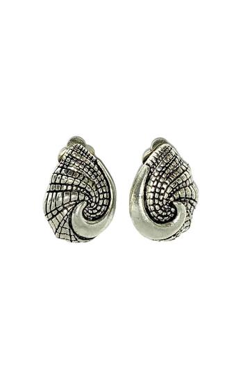 Pursehuit Etel Earrings, Silver C1