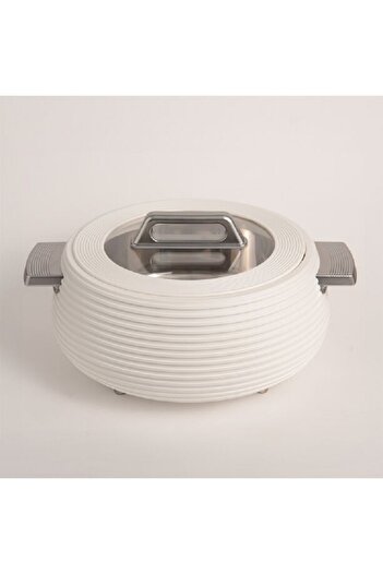 Alberto Food Warmer 3 Lt White Silver