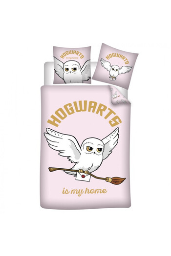 Harry Potter Hedvig bedding set 140×200cm, 63×63 cm microfiber