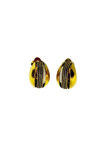 Pursehuit Emilla Earrings, Clips, Gold C1