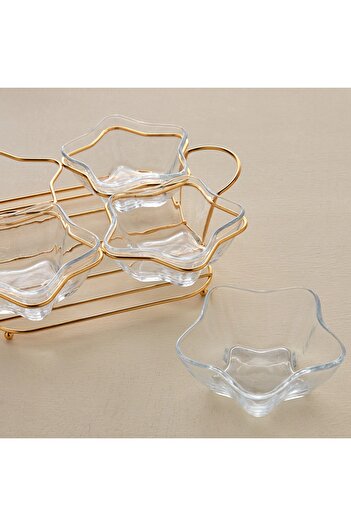 Generic Ramadan Kareem 5-Piece Appetiser Set with Stand