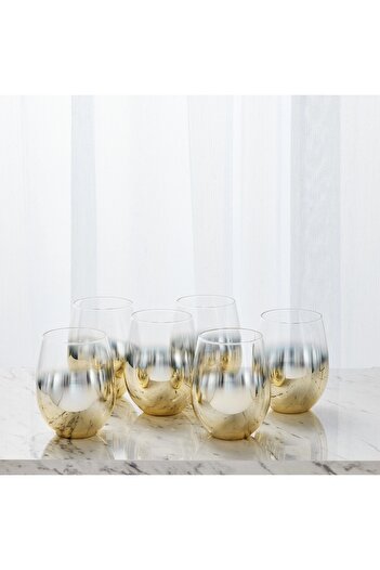 Generic Triton 6-Piece Glass Tumbler Set - 520 ml