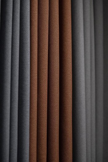 Soley Terra | 140x270 cm (2 Adet) Blackout Fon Perde