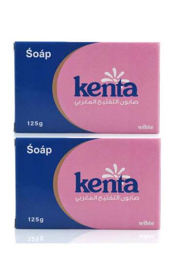 KENT Moroccan Whitening Soap Twin Pack 125g