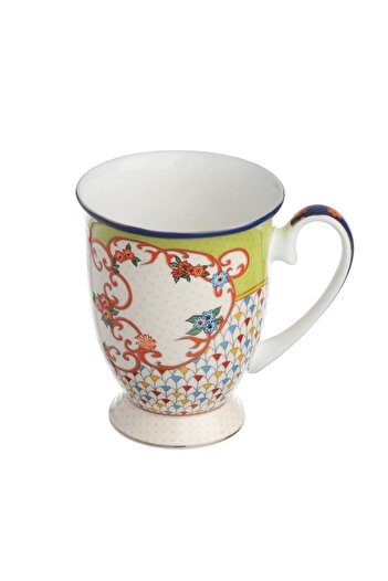 Lucky Art Fiora Bone Mug