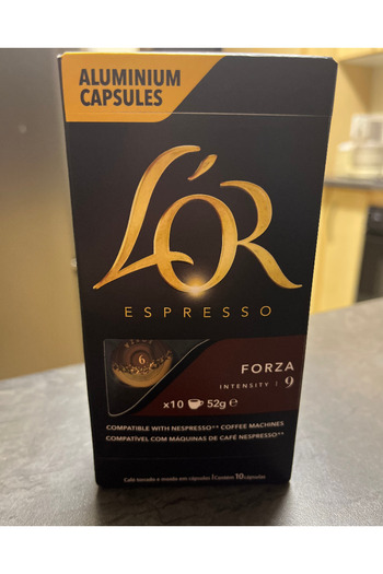L'OR L’OR COFFEE – Forza Capsules 10 x 52g