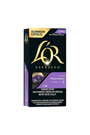 L'OR L’OR COFFEE – Profondo Capsules 10 x 52g Pack