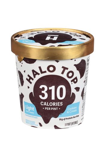 Halo top Ice Cream cookies and cream 8x473ml