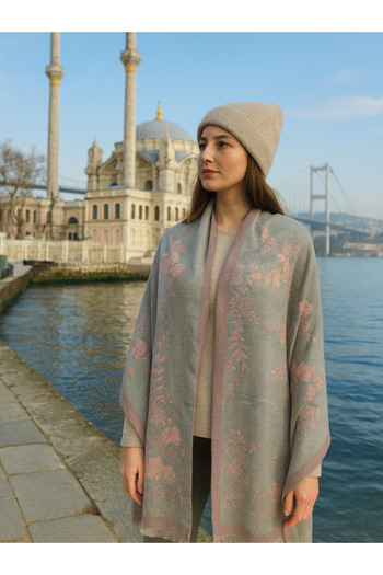 fiore fashion Sky Cashmere Shawl