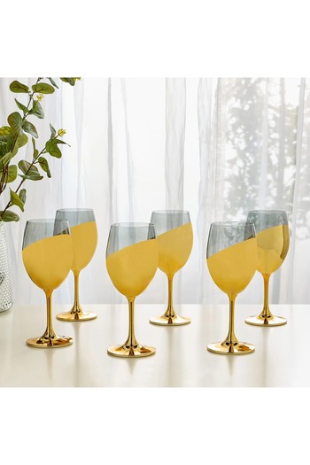 Generic Coast 6-Piece Flute Glass Set - 200 ml