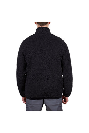 Alpinist Plus Teddy Men's Fleece Coat Black (600506)