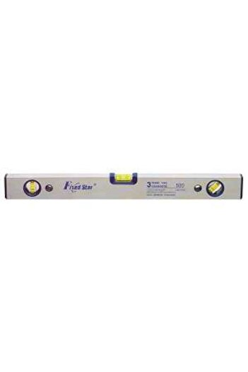 Strend Pro Spirit level, 3 bubbles, aluminum, 120 cm,