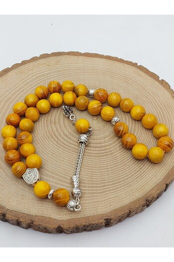 Yasamtohumu Agarwood 33-Piece Prayer Beads 10mm (56708)