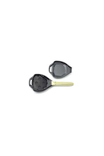 CarGuard Key Case for Toyota, 2+1 Buttons, Panic Button, No Logo, Black