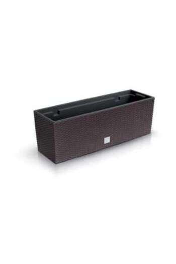 Prosperplast Decorative Planter, Rattan Imitation, Brown, 58x18x19.5 cm, Rato Case
