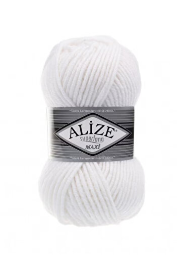 Alize Eliza Super Lana Maxi Wool Yarns 3 Pieces