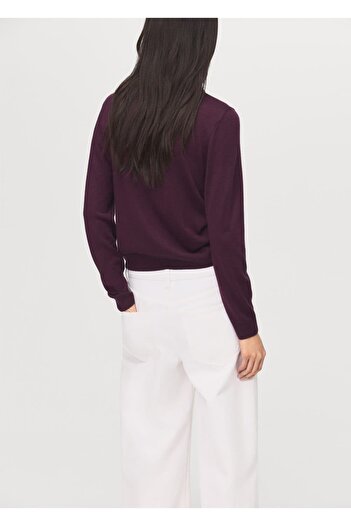 MANGO Woman Drape yaka triko kazak