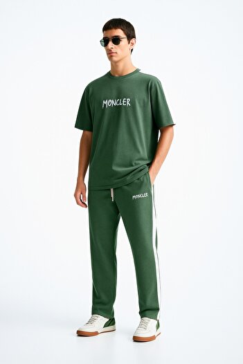 STITCH by MH Mens Oversize Moncler Tshirt & Long pajama set