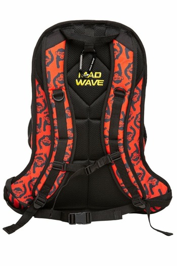 Mad Wave Lane Backpack - Monkey Red