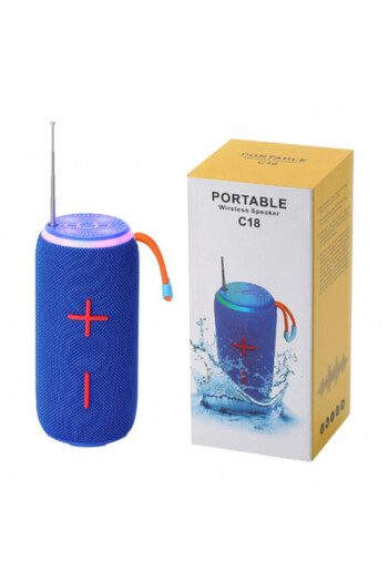 Poro Online Portable Speaker C 18 Bluetooth USB FM MicroSD