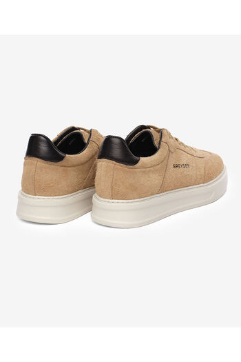 Greyder Erkek Bej Hakiki Deri Sneaker Ayakkabı 5K1SA18860