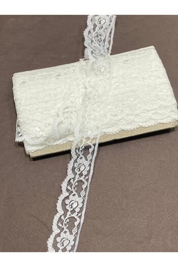 karantuhafiye Tulle Lace / 5 Meters / White