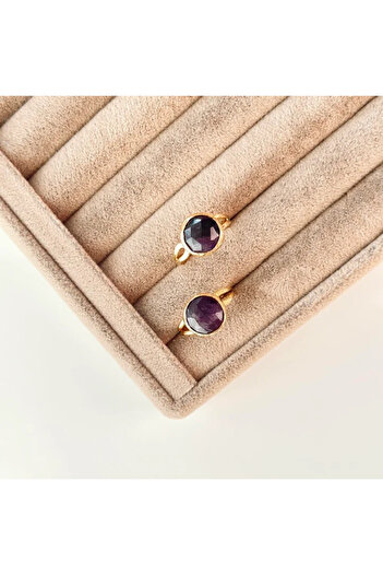 Vesce Atelier Calma Natural Stone Ring