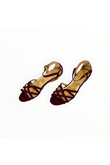 Dune London Sandale cu Talpa Joasa Wedge Dune Barete Impletite Piele Intoarsa Ecologica Mov, Marimea 38 EU