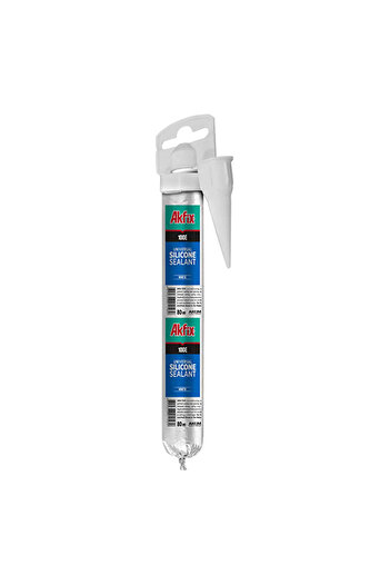 Akfix Silicon Etansant Universal, Akfix, 100E, Tub 50Ml, Alb (24/192)