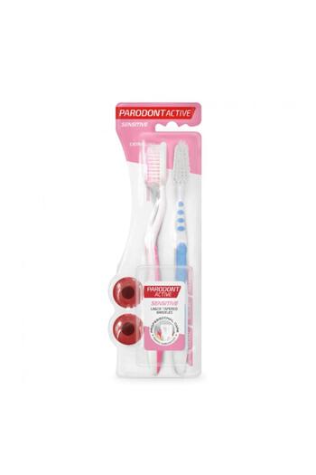 parodont active Parodontic Active Sensitive Ultra Soft Toothbrush Twin Pack