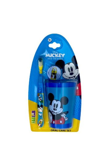 DİSNEP Disney FabLab Mickey Mouse Kids Toothbrush with Cup