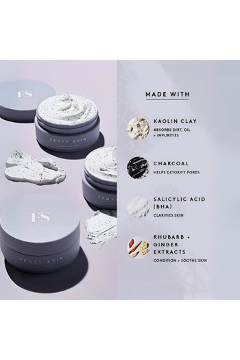 FENTY BEAUTY Fenty Beauty Cookies 'n Clean Pore Detox Mask 75ml with Salicylic Acid and Charcoal