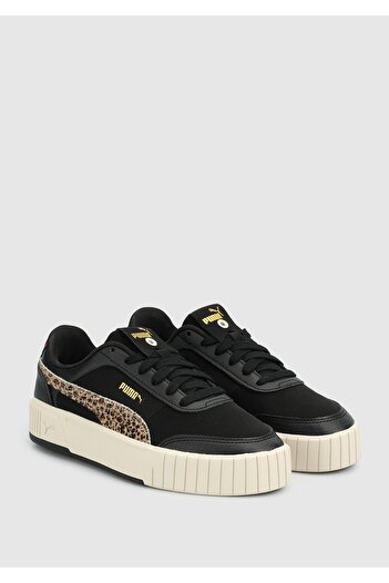 Puma E6Carina Mia Animal Flair Siyah Kadın Sneaker 40351502