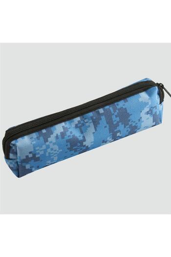 ZERO LAND Zengezur Maze Patterned Pen Holder Wallet-Blue