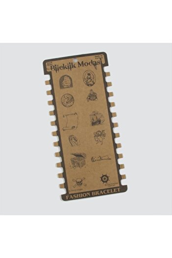 ZERO LAND Hn-Shop 12-Pack Kraft Bracelet Card-Brown