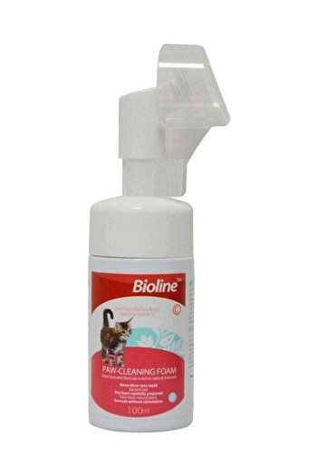 Bioline Paw Cleaning Foam White 100ml