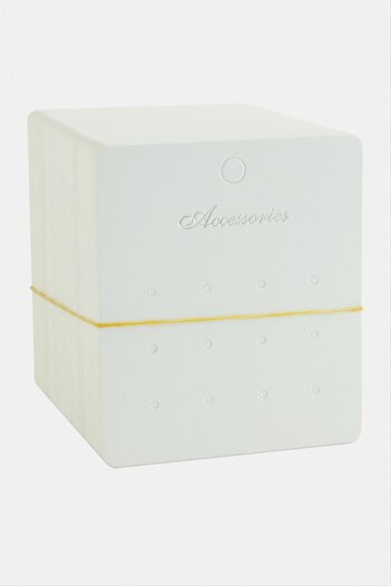 ZERO LAND Hn-Shop 12 Holes Acc Earring Card-White