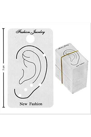 ZERO LAND Hn-Shop Cartilage Earring Card-White