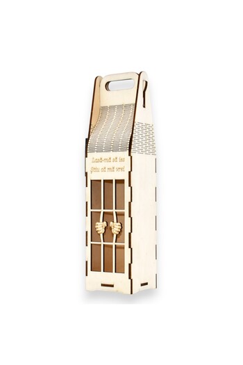 TOM GO Wine bottle gift box with handle