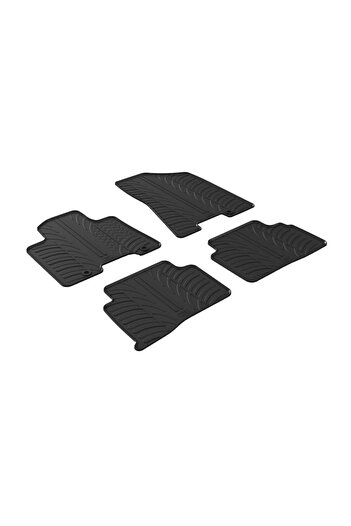 MTR Gledring rubber mats Hyundai Tucson 08.2015-, color Black, stretch, 4 pcs