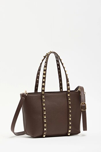 PayBuy Women's Staple Detailed Pu Leather Hand and Shoulder Bag for Daily Use