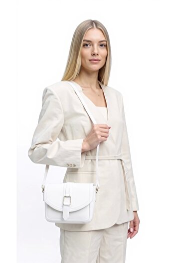 PayBuy Women's Mini Hand and Shoulder Bag with Buckle, Leather Look, Stylish Design, Daily Use, Weekend