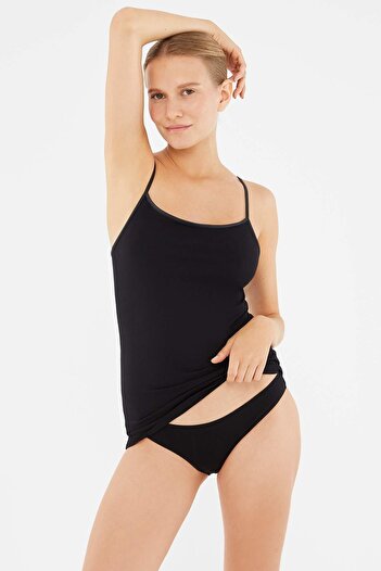 Dagi Women's Cotton Thin Strap Tank Top 2-Pack