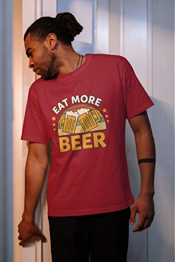 MVRDAR Unisex 100% cotton T-shirt with Oktoberfest, beer and alcohol motifs