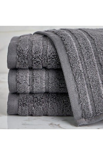 Generic Egyptian 4-Piece 600 GSM Cotton Fingertip Towel Set - 30x30 cm