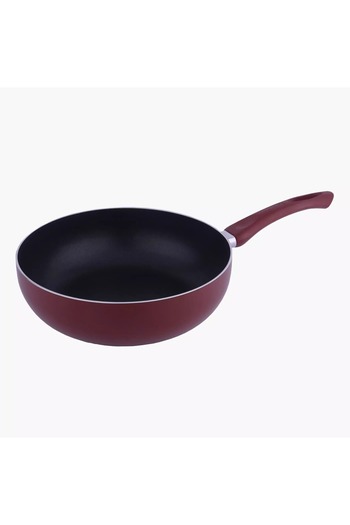 Generic Vetro Aluminium Non-Stick Wok Pan - 24 cm