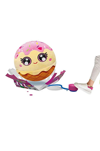 H.H.M ŞENVER TİCARET Biggies Inflatable Plush Ice Cream Ice Cream Cone XXL Foodies S6
