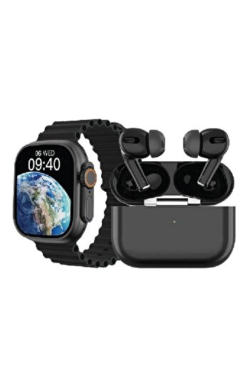 iends Smartwatch and Earbuds Combo, Black, IE-BD6534