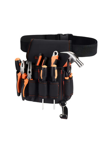YETİŞENLER Waist Bag Tool Bag for Professionals Plumber Bag Electrician Bag Waist Adjustable