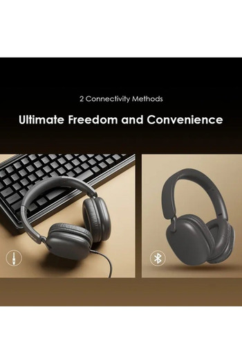 oraimo Headphone Boom Pop Lite ENC Over-Ear Wireless Up to 65-H Play Time